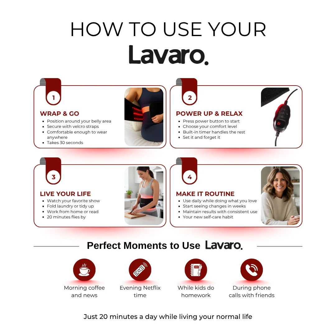 Lavaro™ Red Light Belt