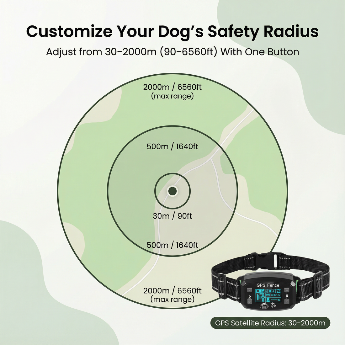 Lavaro™ GPS Wireless Dog Fence