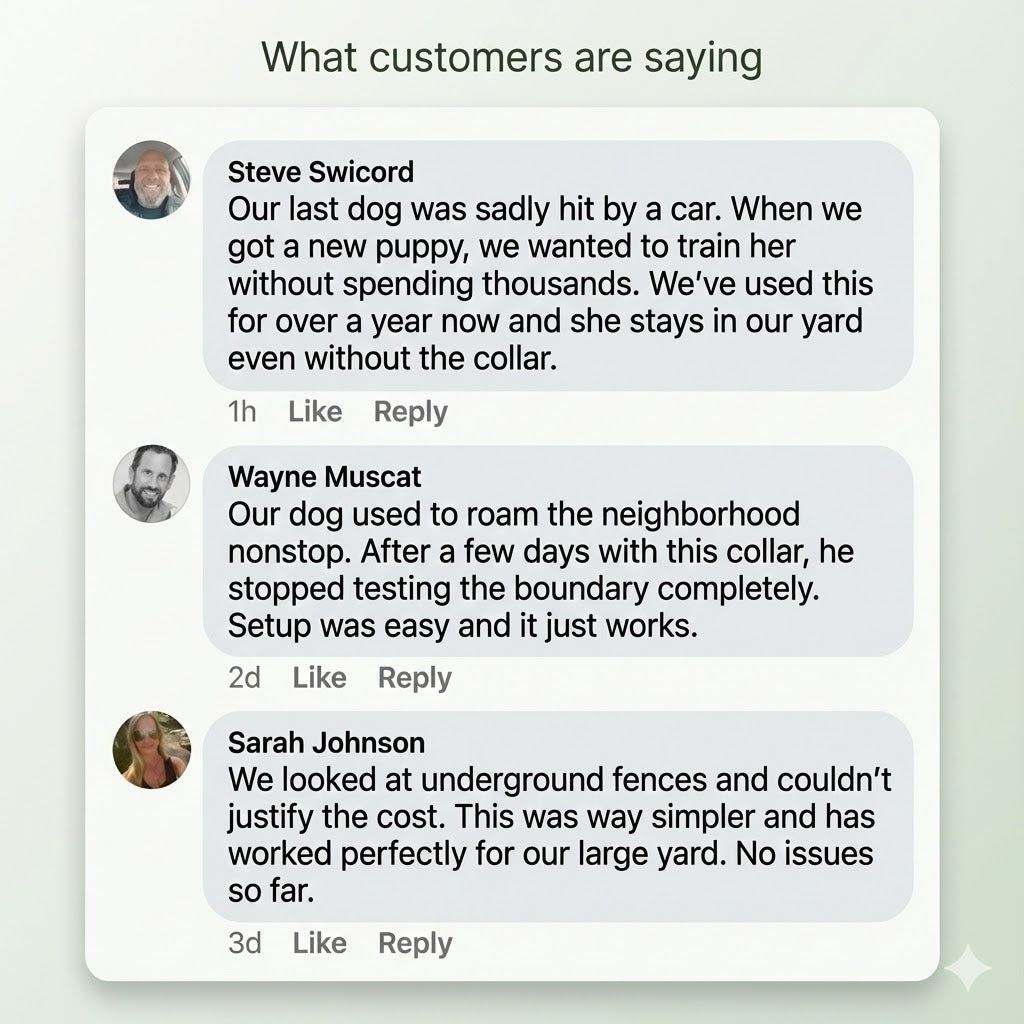 Lavaro™ GPS Wireless Dog Fence