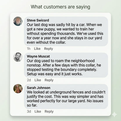 Lavaro™ GPS Wireless Dog Fence